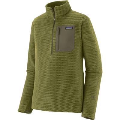 Patagonia Мъжки поларен пуловер Patagonia R1 Air Zip Neck Fleece jumper - Caper Green (005-6419-0614)