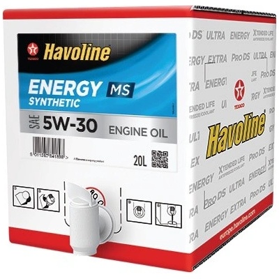 Texaco Havoline Energy MS 5W-30 BIBX 20 l od 2 799 Kč - Heureka.cz