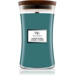 WoodWick Evergreen Cashmere ароматна свещ с дървен фитил 610 гр