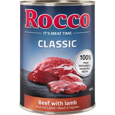 Rocco Classic hovädzie s jahňacím 6 x 400 g