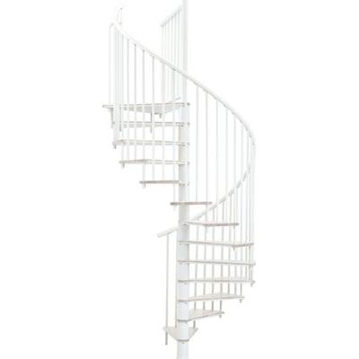Minka STAIRS Kombinované točité schodiště Switch bílá/bílá pr. 160 cm
