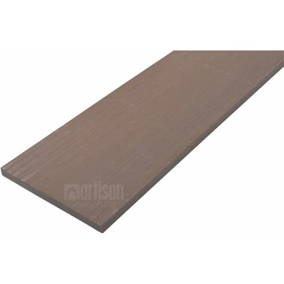 WPC dřevoplastové plotovky rovné LamboDeck 12x150x1800 - Brownish Red