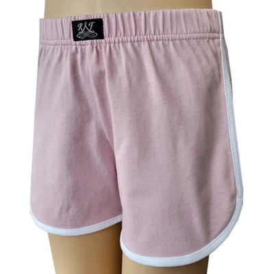 Foltýn dětské trenýrky světle růžové bílá paspule