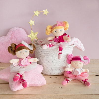 Doudou Jolijou mini baletka "Les Tutus" 23 cm