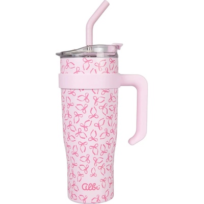 Albi termohrnček MAŠLIČKY 1200 ml Ružová