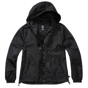 Image 1 of Brandit Дамско лятно яке в черен цвят Brandit Windbreaker black BW-33114-2 - Черен, размер XXL