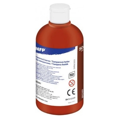 Farba temperová MFP hnedá 500ml
