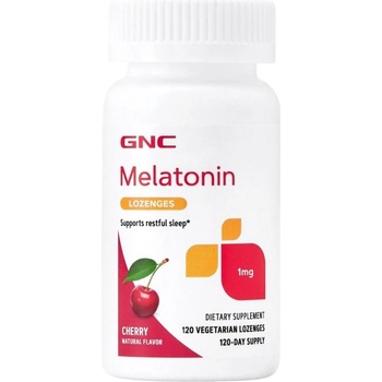 GNC Melatonin 1 mg Chewable [120 Дъвчащи таблетки] Череша