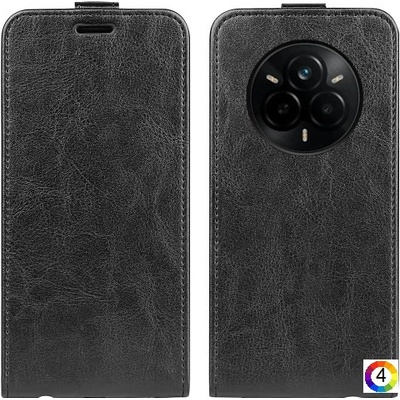 realme 14 Pro+ 5G Flip2 Кожен Калъф и Скрийн Протектор