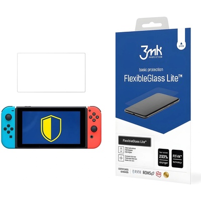 3mk Protection FlexibleGlass Lite защитно стъкло за Nintendo Switch - Прозрачен KP24575 (24575)