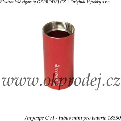 Anyvape CVI tubus mini pro baterie 18350 red