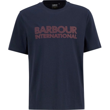 Barbour International Тениска Barbour International Mens Essential T-Shirt - Navy
