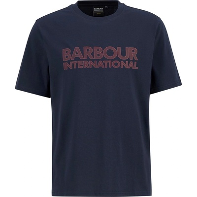 Barbour International Тениска Barbour International Mens Essential T-Shirt - Navy