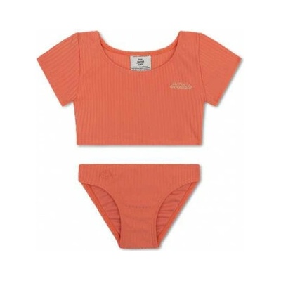 Swim Essentials Bikini Crop Top s UPF + Pink Bay