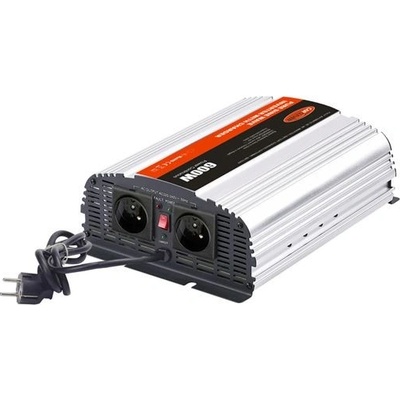 Autonabíječka 12V/10A + měnič sinus 600W 12/230V, UPS, STM 35PSWCH612