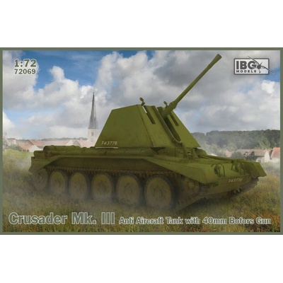 IBG Models Crusader Mk.III Anti Aircraft Tank with 40mm Bofors Gun 1:72