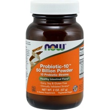 Now Foods probiotic-10 50 miliard CFU 10 kmenů 57 g