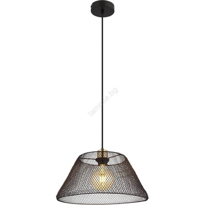 GLOBO 15646H1 - Пендел BAKU 1xE27/40W/230V Ø 36 см (GL7893)