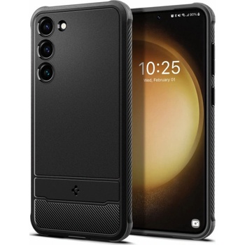 Pouzdro Spigen Rugged Armor Samsung Galaxy S23 čierne