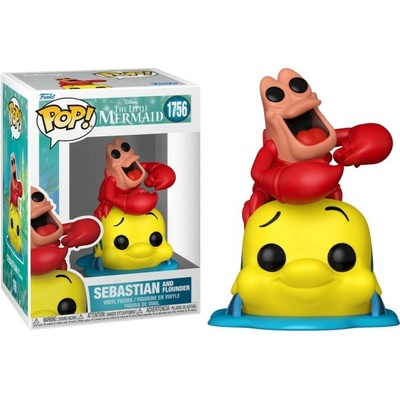 Funko Pop! 1756 Ariel - Sebastian and Flounder