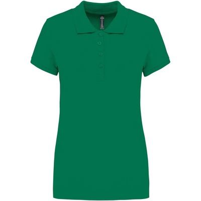 Kariban K255 / Дамска поло тениска от пике с къс ръкав - цвят kelly green S (20K25552001)