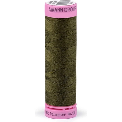 Prima-obchod Polyesterové nitě návin 100 m Aspo Amann, barva 0660 Olive Night
