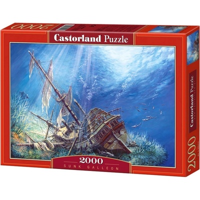 Castorland Sunk Galleon 2000 dielov