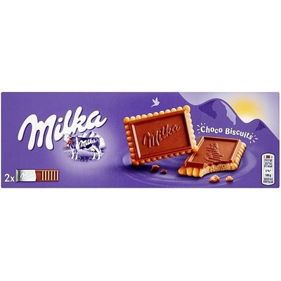 Milka Choco Biscuits sušienky s čokoládou 150 g