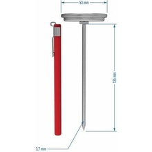 Teplomer pre šunkovar 1,5 kg rozsah teplomerov 0-120 °C - BIOWIN - BIOWIN