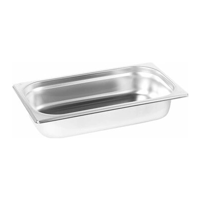 Gastronádoba 1/3 plná nerezová oceľ 65 mm, strieborná 100031432