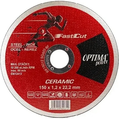 Optima power Řezný kotouč 230 x 1.9 mm IEK23019