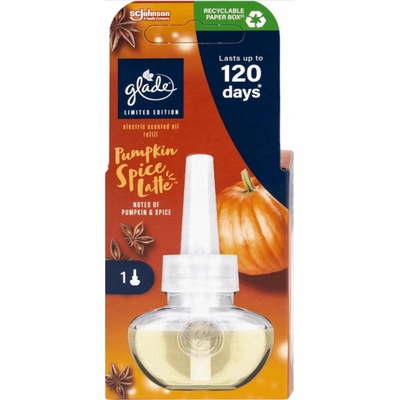Glade Pumpkin Spice Latte tekutá náplň do elektrického osvěžovače vzduchu 20 ml