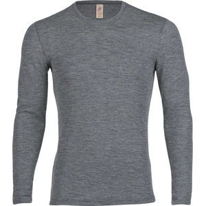 Engel Мъжко мериносово термобельо Engel Men's Shirt L/S Everyday base layer - Schiefer - размер 54/56 (EU) (015-1028-0213)