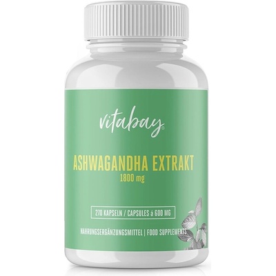 Vitabay Ашваганда 600 mg 270 капсули | Vitabay (VB2094)