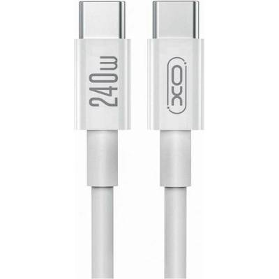 XO NB-Q298 USB-C / USB-C PD 240W 1m bílý