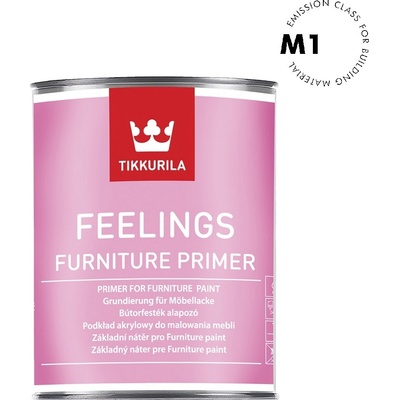 Tikkurila Feelings Furniture Primer 0,9 l Bílá