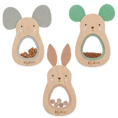 Бебешка дрънкалка Kaloo - Животни, асортимент (K210016)