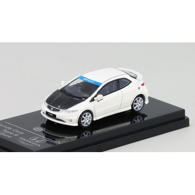 PARAGON Honda Civic FN2 Type R 2007 bílá RHD Models 1:64