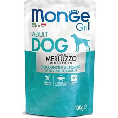 Monge Grill Dog s treskou 100 g
