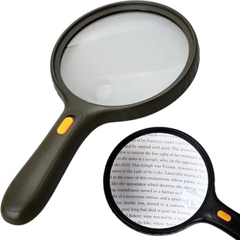 Verk 09056 Lupa s osvětlením 3 x LED