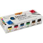 Kreul Javana Комплект цветове за текстил Basic Colours 6 x 20 ml (90600)
