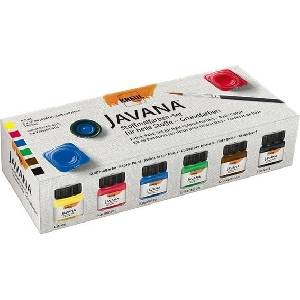 Kreul Javana Комплект цветове за текстил Basic Colours 6 x 20 ml (90600)
