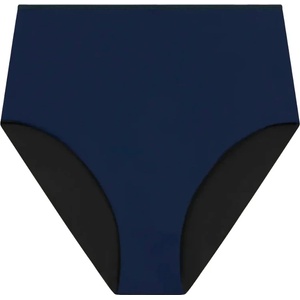 MYMARINI Дамско бикини долнище MYMARINI Women's Highwaist Shorts Bikini bottom - Black / Navy (150-5669-0313)