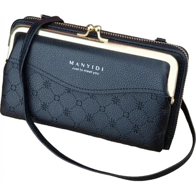 HARAHU Портмоне за кръст le-25216 - Черна kp25216 (le-25216)