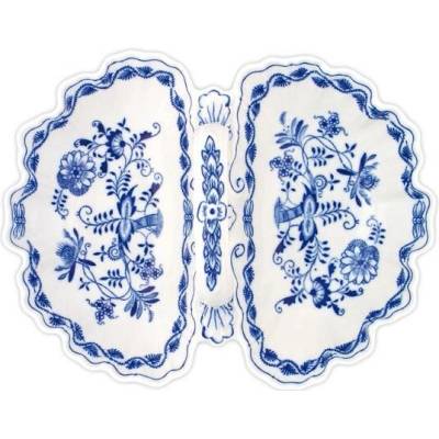 Cibulák Dubí Kabaret 2-dílný cibulový porcelán 10129