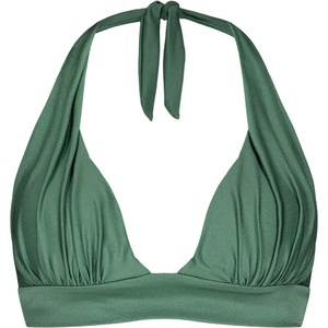 Barts Дамско бикини горнище Barts Women's Isla Triangle Halter Bikini top - Celadon - размер 38 (EU) (150-6454-0112)