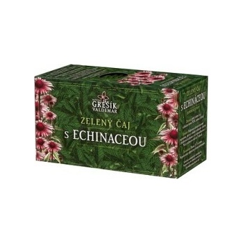 Grešík Zel. čaj s echinaceou 20 x 1,5 g
