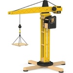 Bigjigs Toys Детска дървена играчка Bigjigs - Кран (T0411) - baby