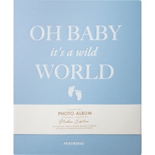 Printworks Photoalbum Baby Its a Wild World Blue Large