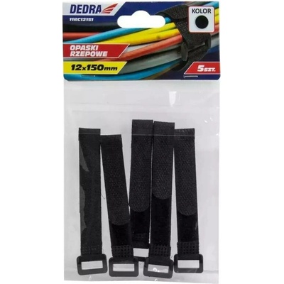 DEDRA 11RB16211 sťahovacia páska na suchý zips 16x210mm 5ks